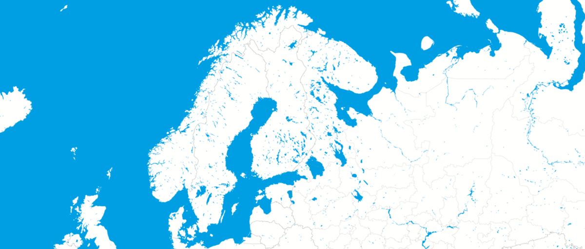 Map 1640 Sverige