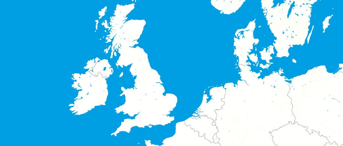 Map 1640 UK