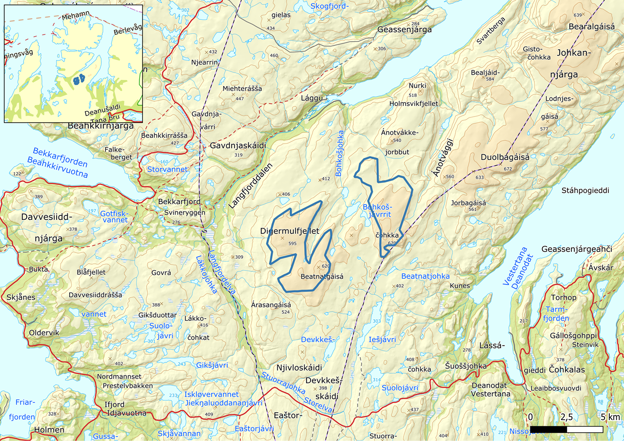 Kart Hjemmeside Digermulen